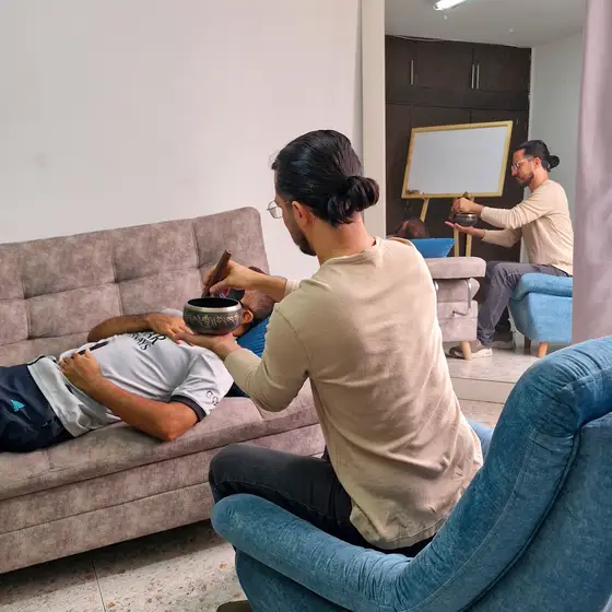 Sesión de acompañamiento terapéutico